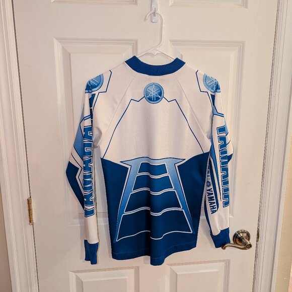 Yamaha Racing Blue and White Jersey - Picture 2 of 6